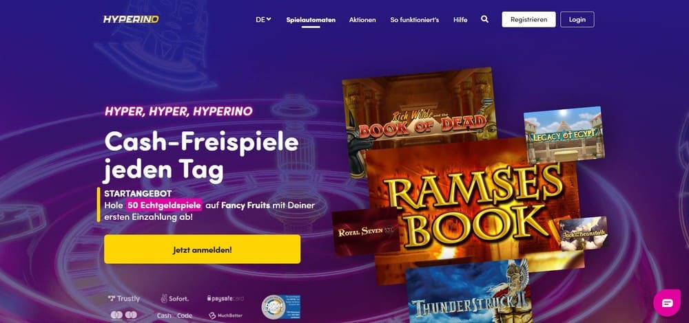Hyperino Homepage